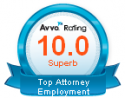 Rated 10 Superb Top Attorney Employment Law.