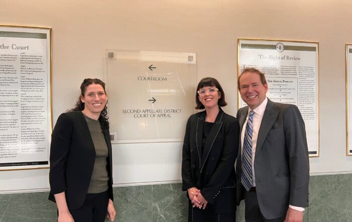 Courtney Abrams, Erin Kelly, Andrew Friedman, Superior Court Victory defeating compel arbitration.