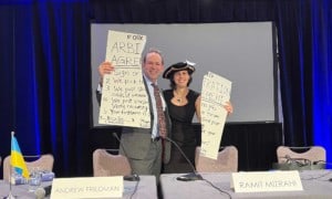 Mr. Friedman and Mrs. Mizrahi discuss the end of forced arbitration.