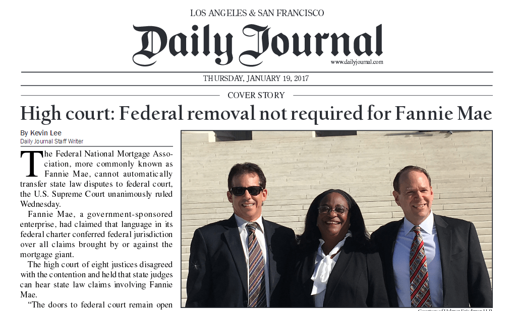 Daily Journal High Court Ruling Article.
