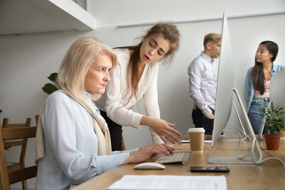 older-woman-office-AS_195664580-web Age discrimination and harassment attorneys of Los Angeles.